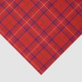 Clan Roos Tartan Tissuepapier (Detail)