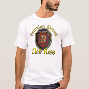 Clan Ross Schotse trotse Shirten T-shirt
