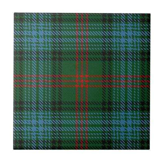 Clan Ross Scottish Expressions Tartan Tegeltje (Voorkant)