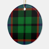 Clan Russell Tartan Keramisch Ornament (Links)