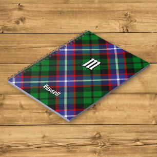 Clan Russell Tartan Notitieboek