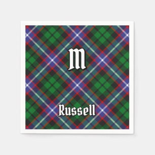 Clan Russell Tartan Servet