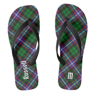Clan Russell Tartan Teenslippers