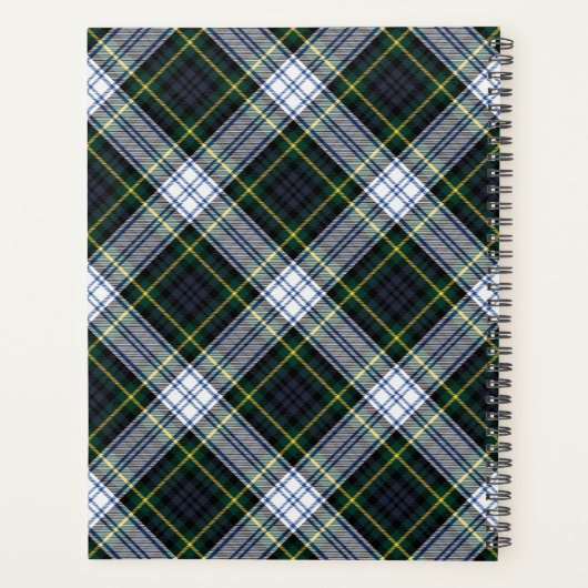 Clan rustique vert plaid Gordon Tartan (Dos)