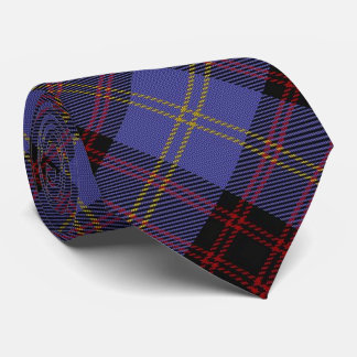 Clan Rutherford Classic Letter R Monogram Tartan Stropdas