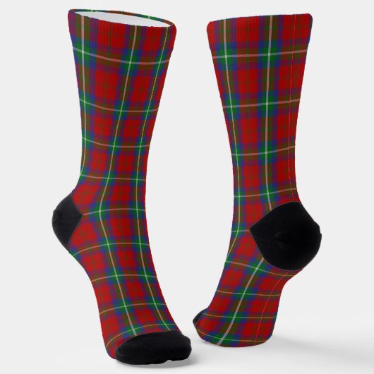 Clan Ruthven Tartan Sokken (Gebogen)