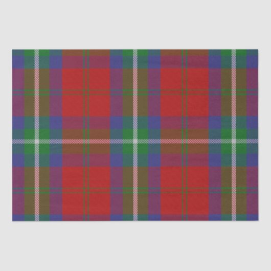 Clan Ruthven Tartan Tissuepapier (Voorkant)