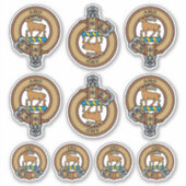 Clan Scott Crest Sticker Set (Voorkant)