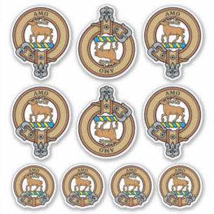 Clan Scott Crest Sticker Set