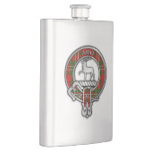 Clan Scott Crest & Tartan Flask Flacon (Rechts)
