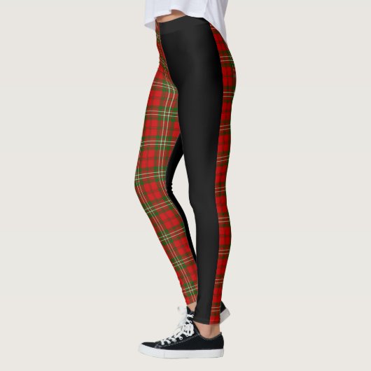 Clan Scott Crest & Tartan Leggings (Links)