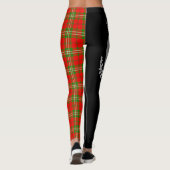 Clan Scott Crest & Tartan Leggings (Achterkant)