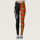 Clan Scott Crest & Tartan Leggings (Voorkant)