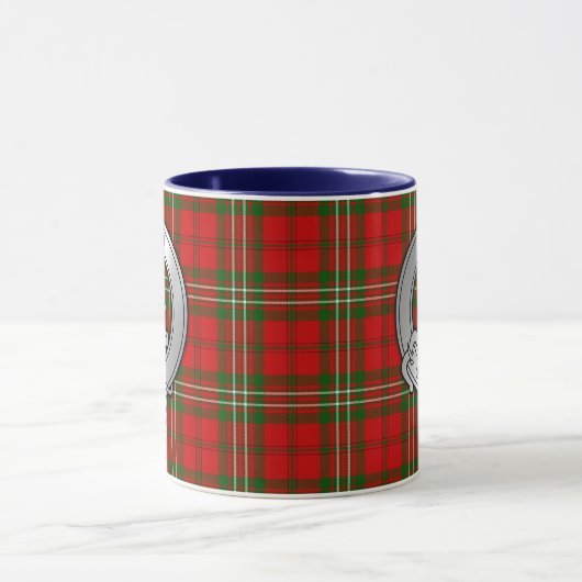 Clan Scott Crest & Tartan Mok (Midden)