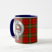 Clan Scott Crest & Tartan Mok (Voorkant links)