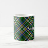 Clan Scott Green Tartan Coffee Mug (Centre)