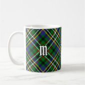 Clan Scott Green Tartan Coffee Mug (Gauche)