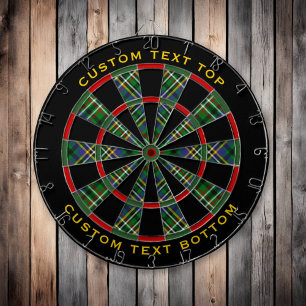 Clan Scott Green Tartan Dart Board Dartbord