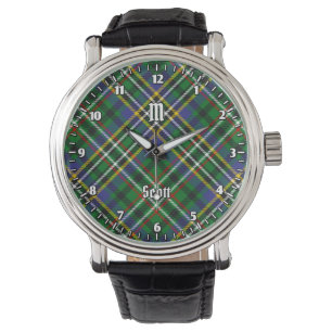 Clan Scott Green Tartan Horloge