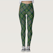 Clan Scott Green Tartan Leggings (Devant)