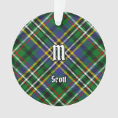 Clan Scott Green Tartan Orament (devant)