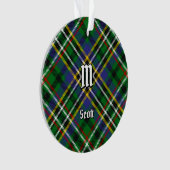 Clan Scott Green Tartan Ornament (voorkant)