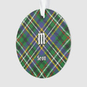 Clan Scott Green Tartan Ornament (voorkant)