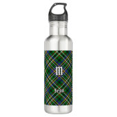 Clan Scott Green Tartan Waterfles (Voorkant)