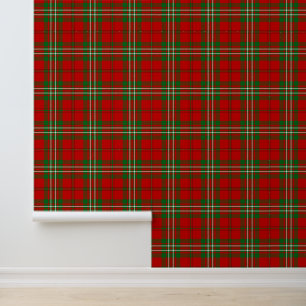 Clan Scott Red Tartan Behang