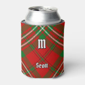 Clan Scott Red Tartan Blikjeskoeler (Blikje Voorkant)