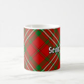 Clan Scott Red Tartan Coffee Mug (Centre)