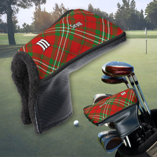 Clan Scott Red Tartan Golf Head Hoesje Golfheadcover
