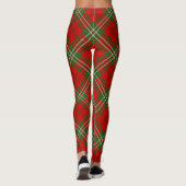 Clan Scott Red Tartan Leggings (Dos)