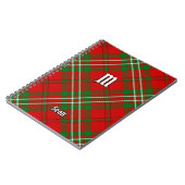 Clan Scott Red Tartan Notitieboek (Linkerzijde)