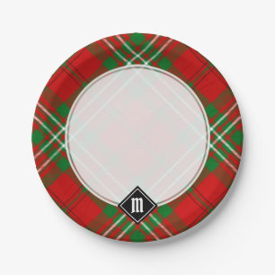 Clan Scott Red Tartan Paper Borden Papieren Bordje