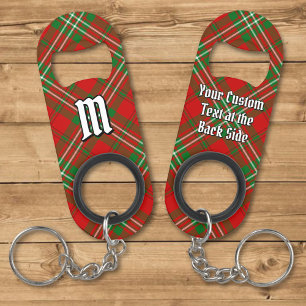 Clan Scott Red Tartan Sleutelhanger Mini Flessenopener