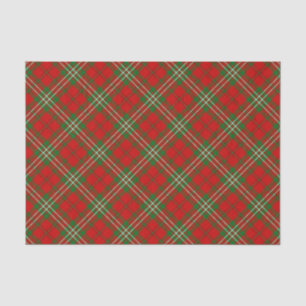 Clan Scott Red Tartanton Paper Tissuepapier