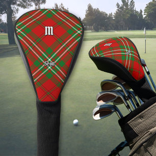 Clan Scott Rode Golf Hoofd Hoes Golfheadcover
