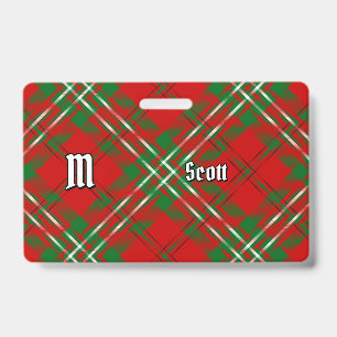 Clan Scott Rode Tartan Badge