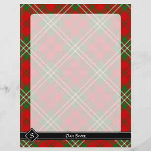 Clan Scott Rode Tartan Flyer
