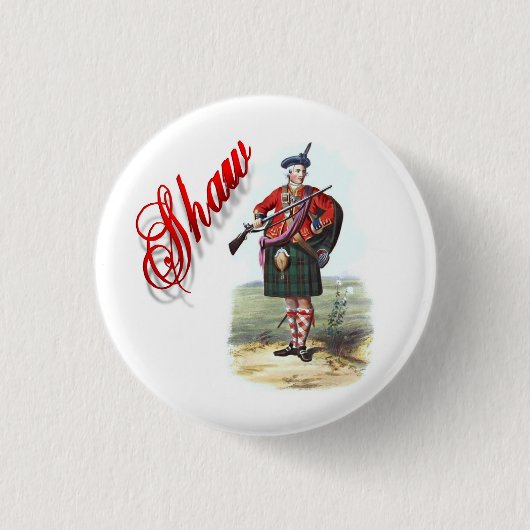 Clan Shaw Scottish Dream Button (Voorkant)
