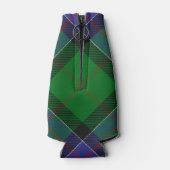 Clan Sinclair Crest over de jacht op Tartan Flesjeskoeler (Achterkant)