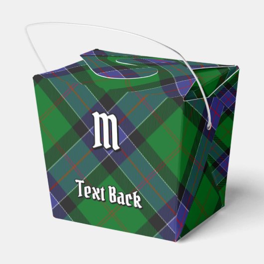 Clan Sinclair Hunting Tartan Bedankdoosjes (Achterkant)