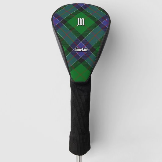 Clan Sinclair Hunting Tartan Golfheadcover (Voorkant)