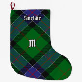 Clan Sinclair Hunting Tartan Grote Kerstsok (Voorkant)