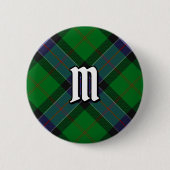 Clan Sinclair Hunting Tartan Ronde Button 5,7 Cm (Voorkant)