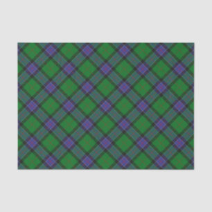 Clan Sinclair Hunting Tartan Tissuepapier