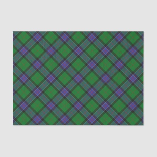 Clan Sinclair Hunting Tartan Tissuepapier (Voorkant)