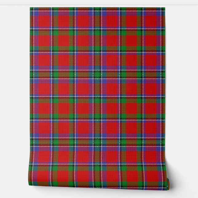 Clan Sinclair Tartan Behang (Afrollen)