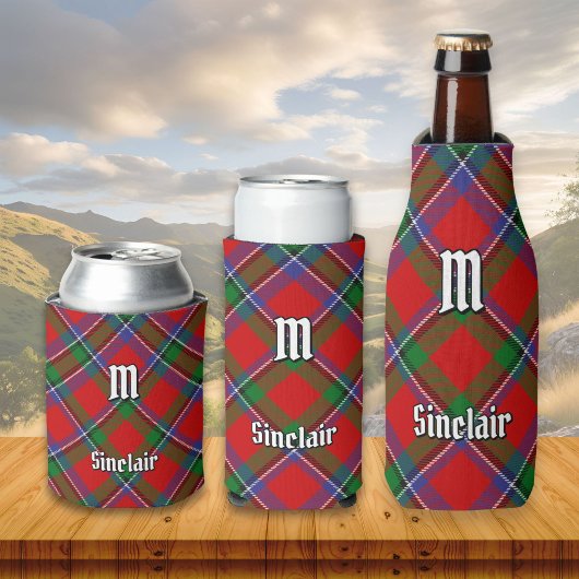 Clan Sinclair Tartan Blikjeskoeler